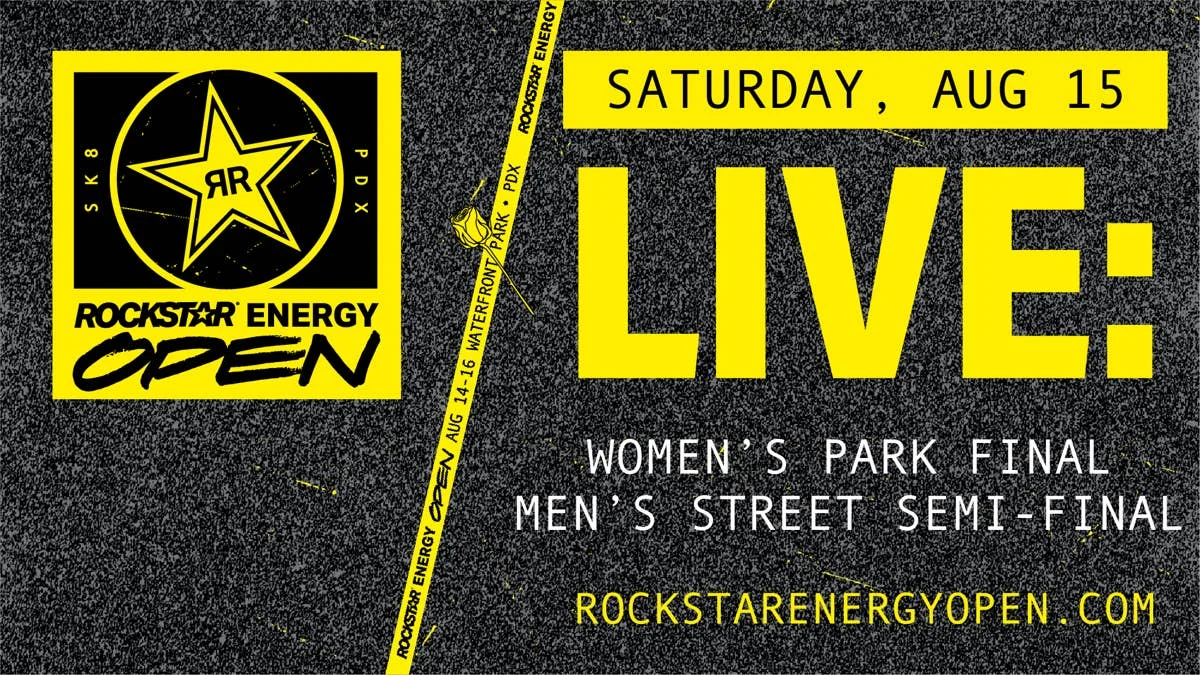 Experience Day 2 of Rockstar Energy Open 2026: Women’s Park Final and Men’s Street Semi-Final Events