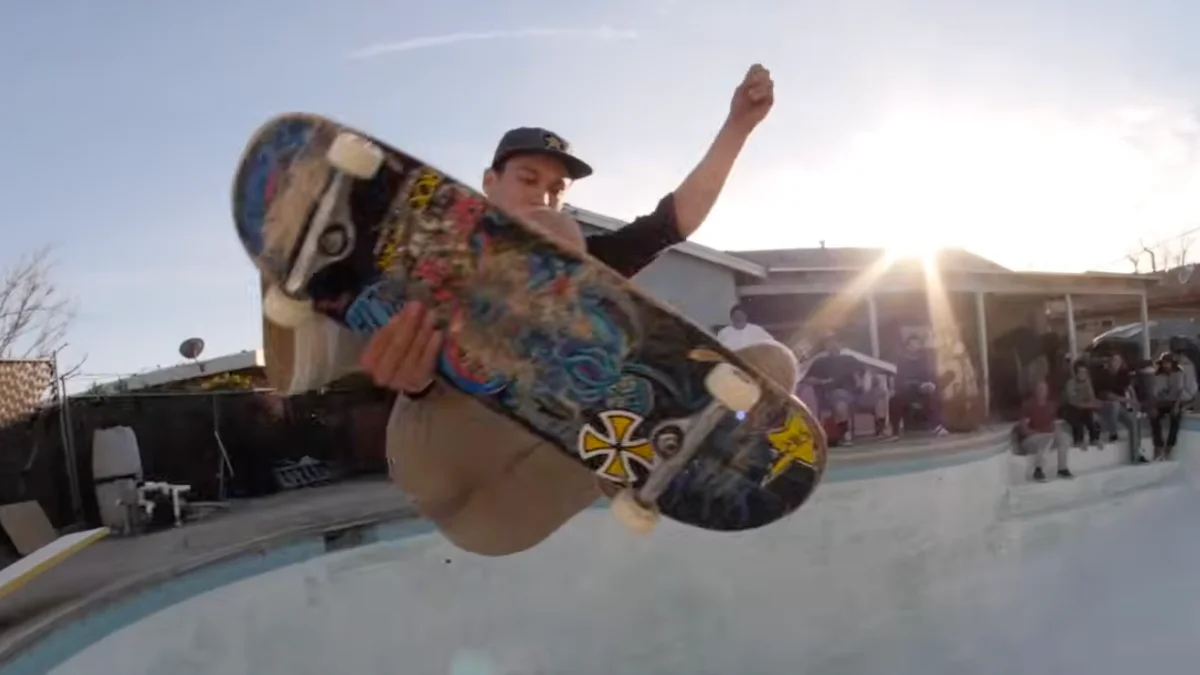 Josh Peacock Showcases Tristan Rennie's Backyard Skating Skills in Latest Video