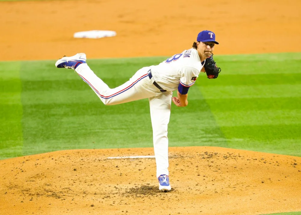 Jacob deGrom in action