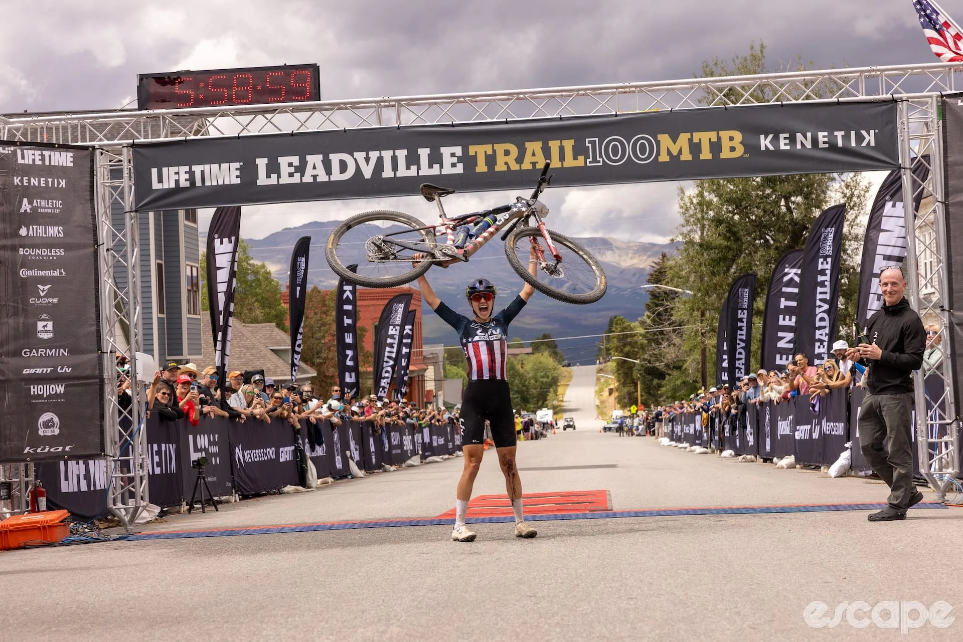 Melisa Rollins secures her second Leadville win after a challenging race.
