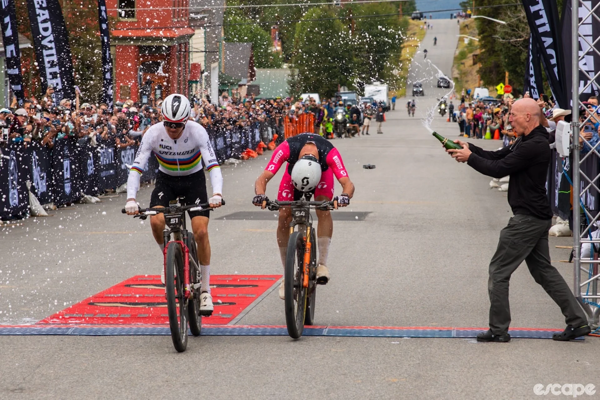 Swenson and Rollins Shine at Leadville Trail 100, Each Secures Remarkable Wins